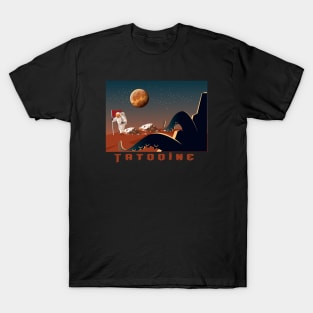 Visit Tatooine, Vintage, Retro, travel agent, movie, tatooine T-Shirt